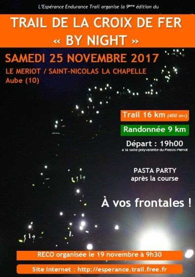 Trail de la Croix de fer by Night