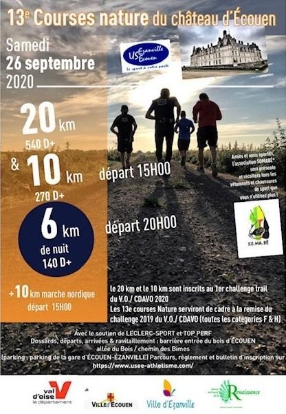 Course Nature du Château d'Ecouen