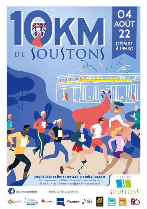 10 km de Soustons