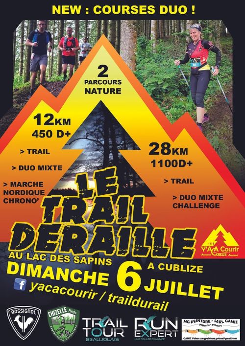 Le Trail déraille au Lac des Sapins
