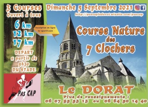 Course Nature des 7 Clochers