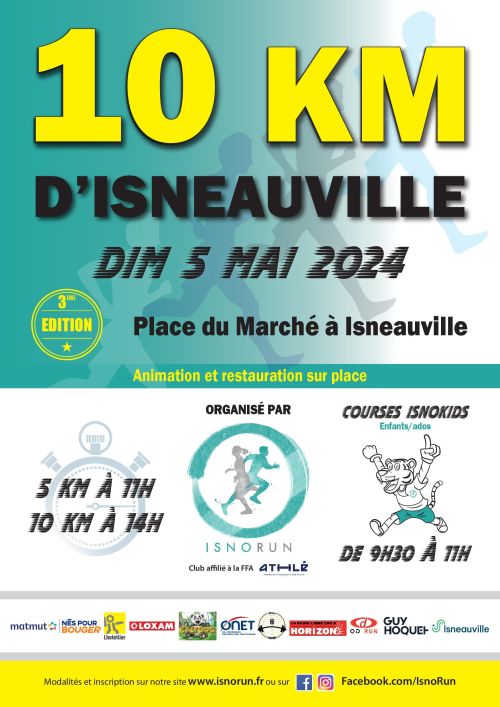 10 km d'Isneauville
