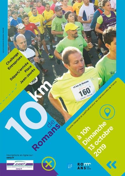 10 km de Romans