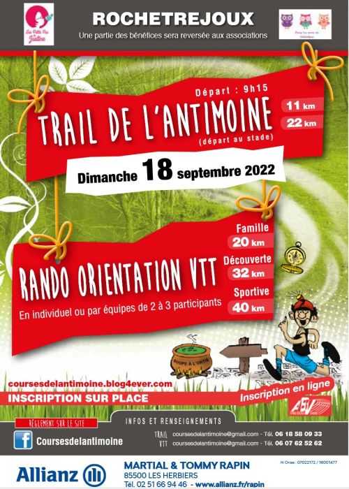 Trail de l'Antimoine