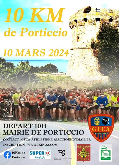 10 km de Porticcio