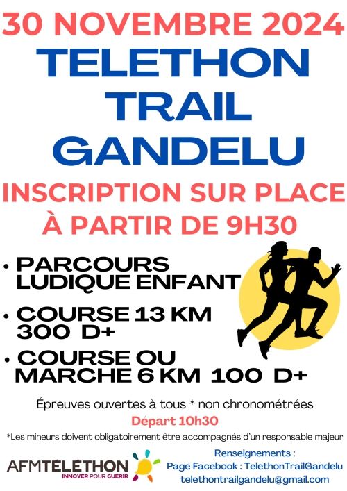 Téléthon Trail Gandelu