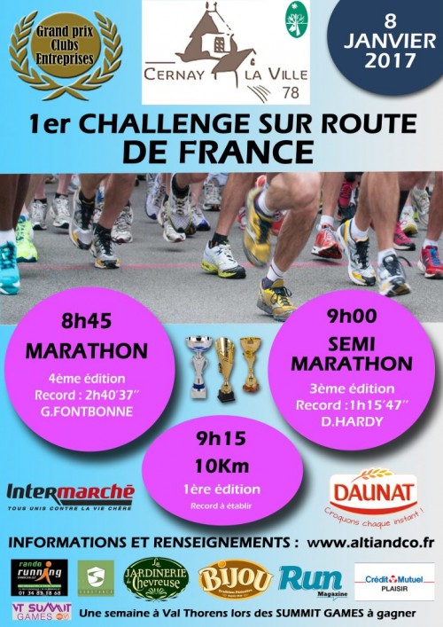1er Challenge sur route de France