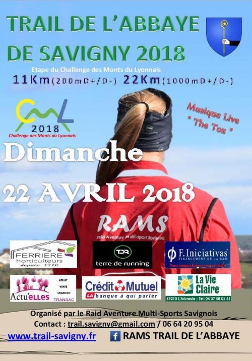 Trail de l'Abbaye de Savigny