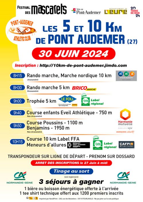 Les 5 et 10 km de Pont Audemer