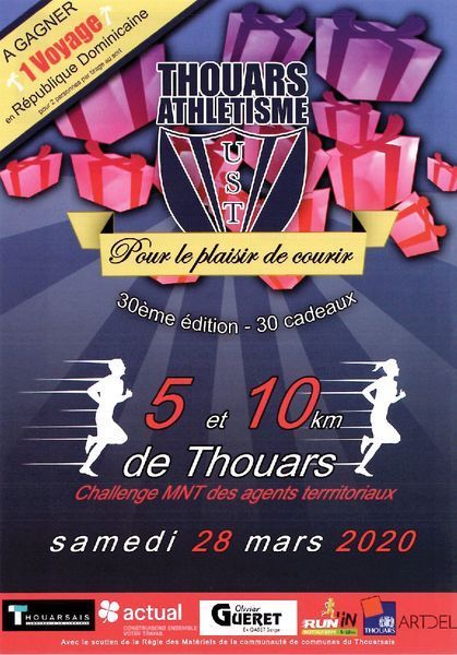 5 et 10km de Thouars