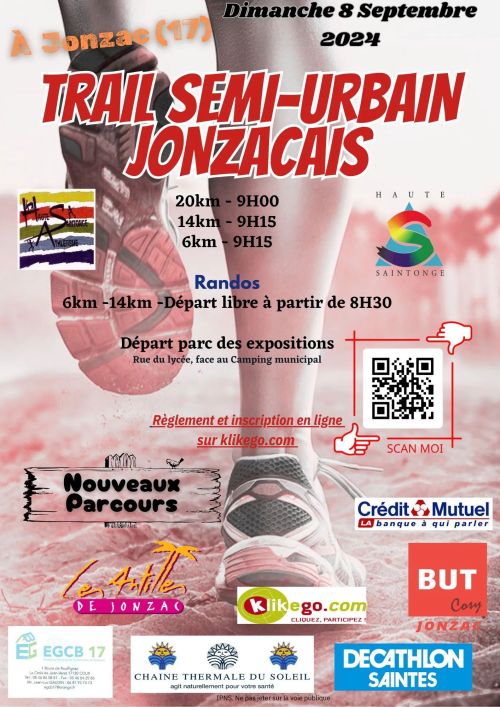 Trail Semi Urbain Jonzacais