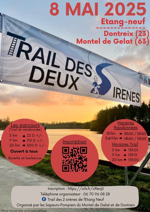 Trail des deux Sirènes de l'Etang Neuf