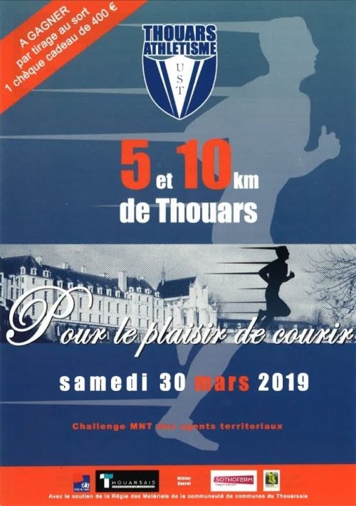 5 et 10km de Thouars