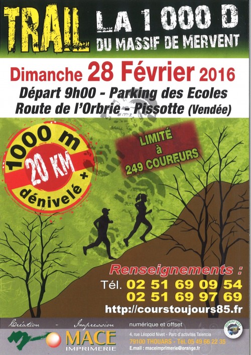 1000D de la forêt de Mervent