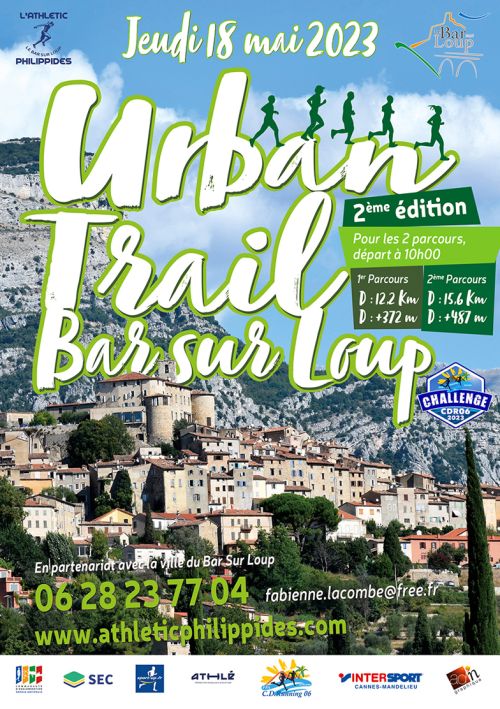 Urban Trail de Bar sur Loup