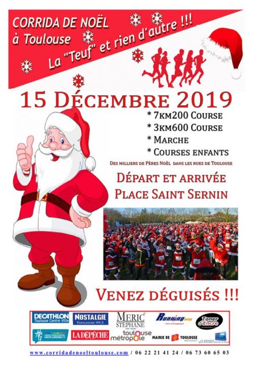 La Corrida de Noël de Toulouse