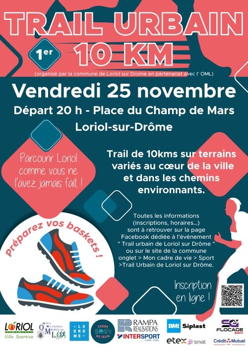 Trail Urbain de Loriol sur Drôme