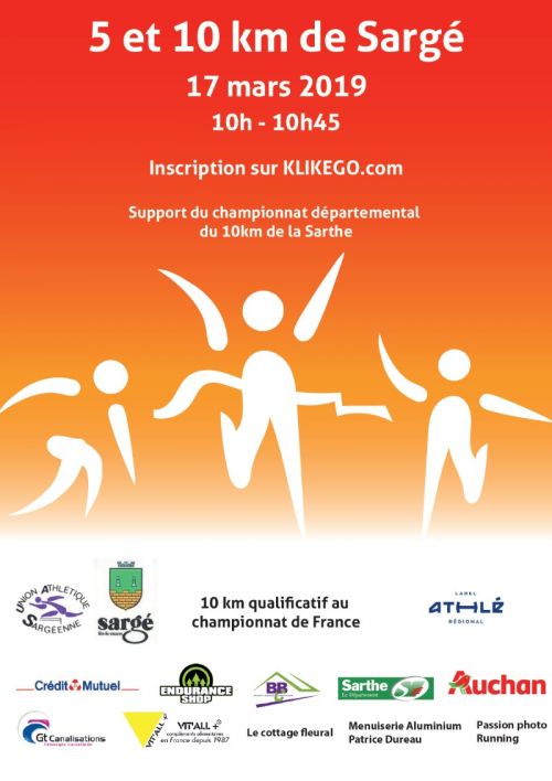 5 et 10 km de Sargé