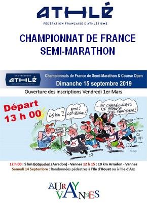 Semi-Marathon Auray-Vannes
