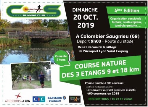 Course Nature des 3 étangs