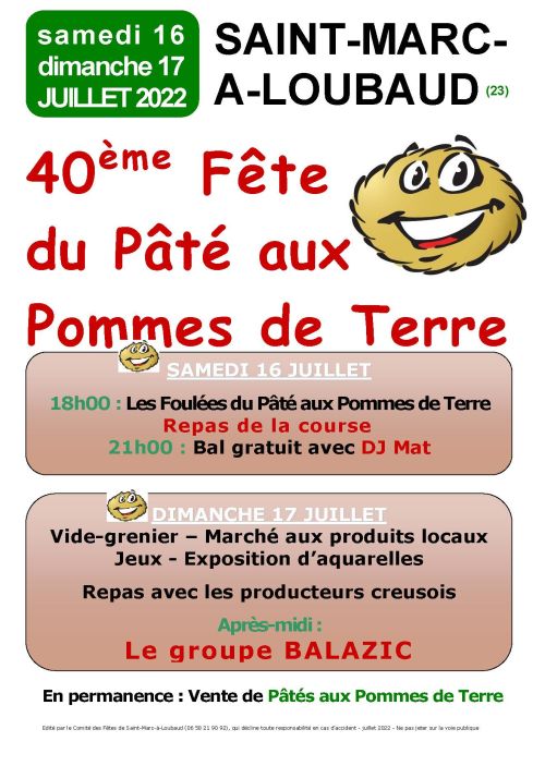 Foulées du Pâté aux Pommes de Terre