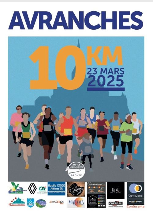 10 km d'Avranches