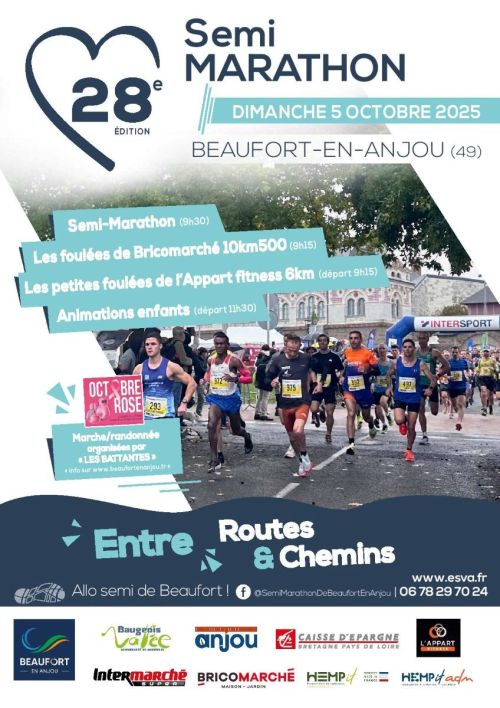 Semi-Marathon de Beaufort en Anjou