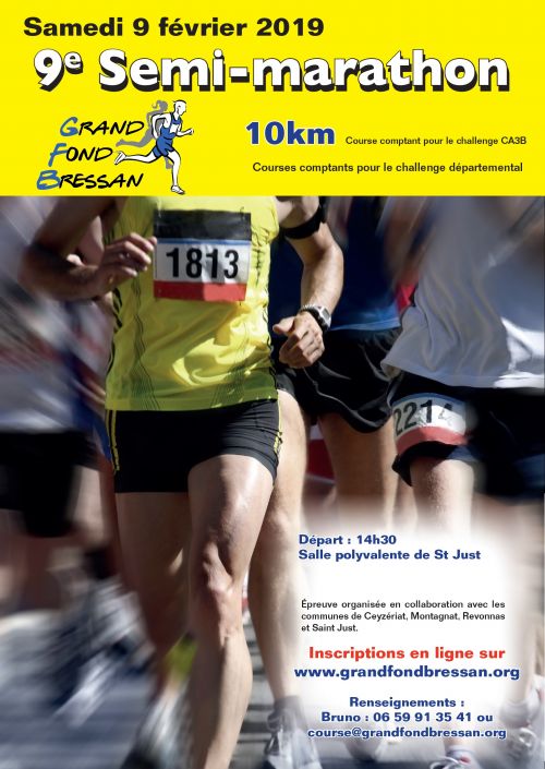 Semi Marathon de Grand Fond Bressan