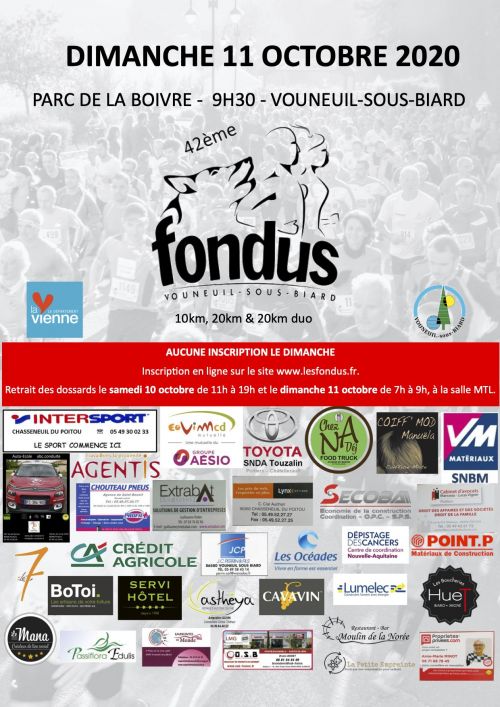 10 et 20 km de Vouneuil sous Biard