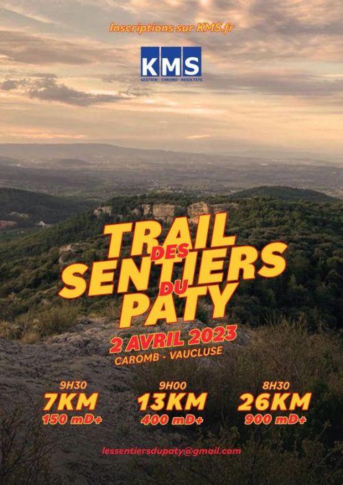 Trail des Sentiers du Paty