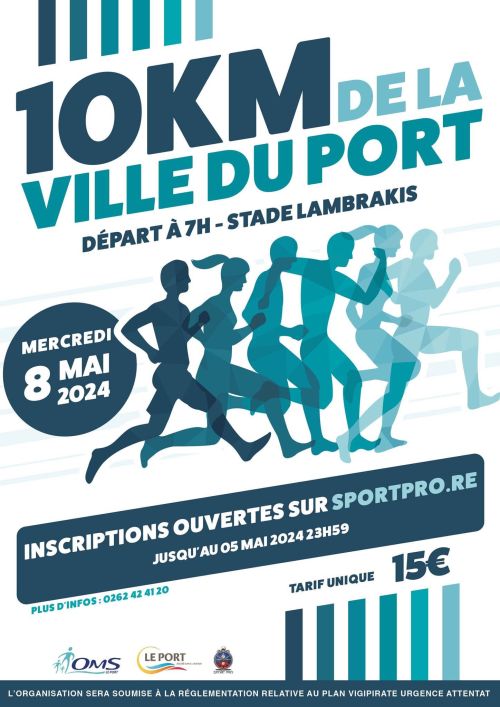 10km de la Ville du Port
