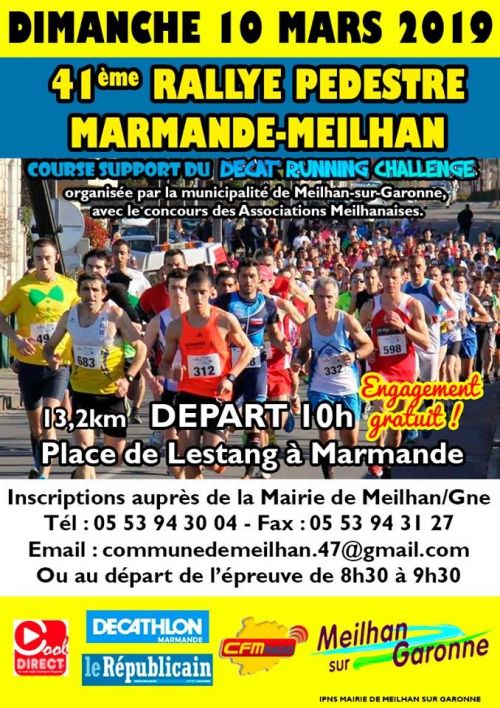 Rallye Pedestre Marmande Meilhan