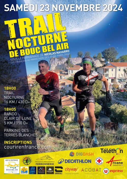 Trail Nocturne de Bouc-Bel-Air