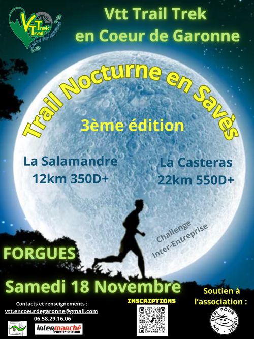 Trail Nocturne en Savès