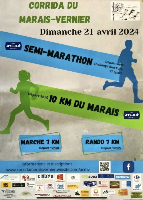 Corrida du Marais-Vernier