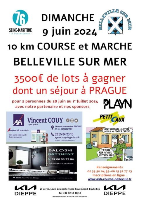 10 km de Belleville-sur-Mer
