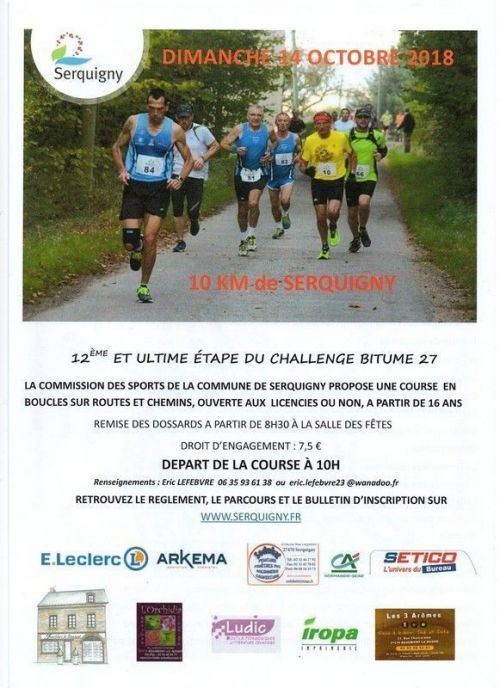 10 Km de Serquigny
