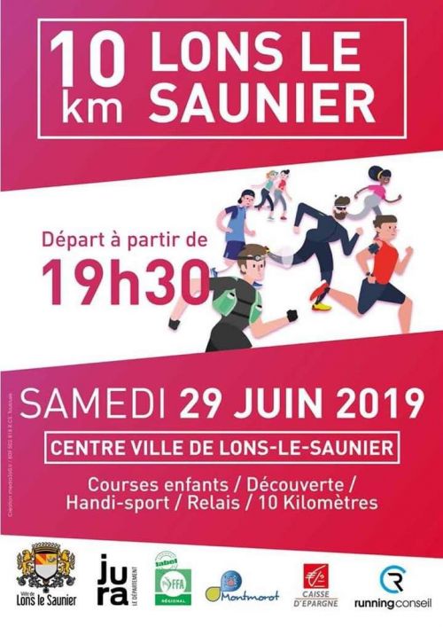 10 km de Lons le Saunier