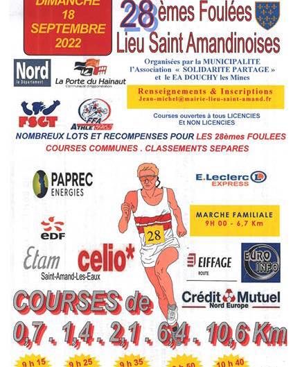 Les Foulées Lieu Saint Amandinoises