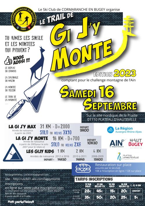Trail de Gi J'y Monte