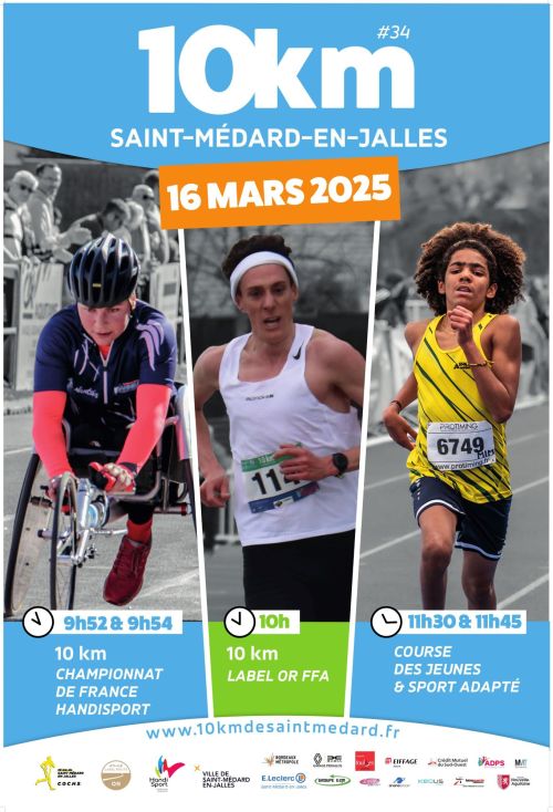 10 km de Saint Medard