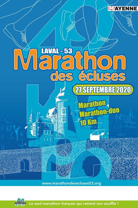 Marathon et 10 km des Écluses de la Mayenne