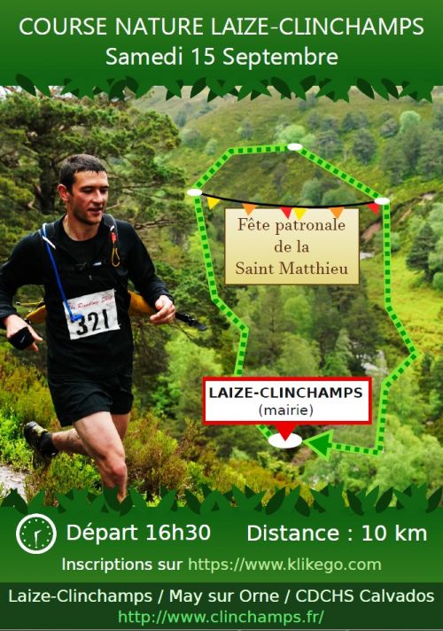 Course Nature de Laize Clinchamps