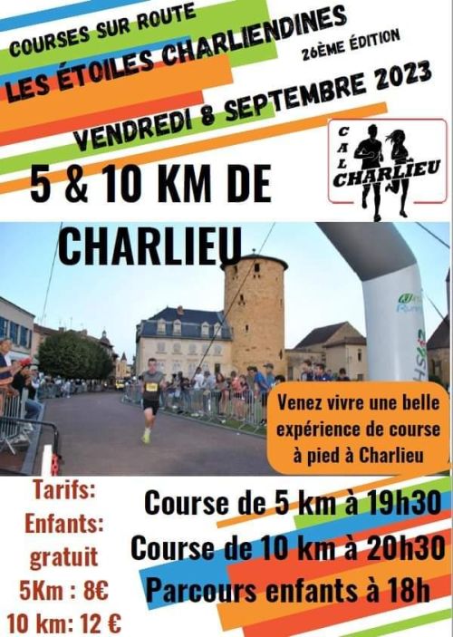 5 et 10 km de Charlieu