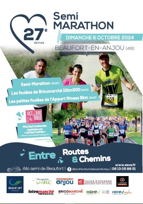 Semi-Marathon de Beaufort en Anjou