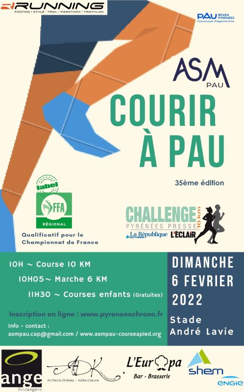 Courir à Pau