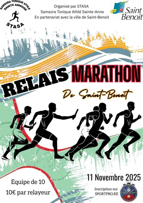 Relais Marathon de Saint Benoit