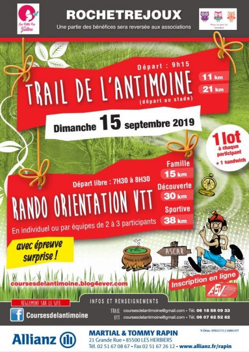 Trail de l'Antimoine