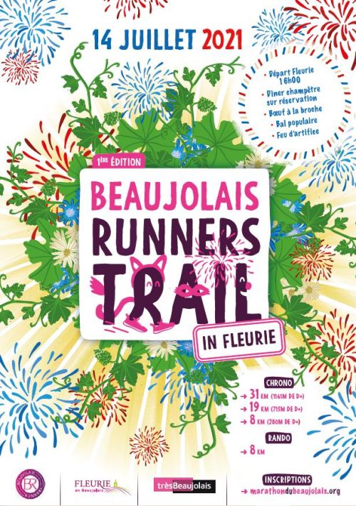 Beaujolais Runners Trail in Fleurie