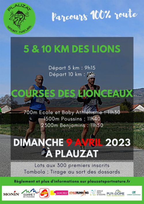 5km et 10km des Lions
